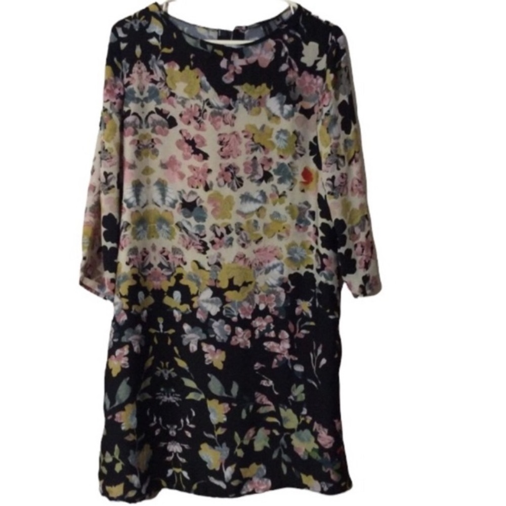 MNG COLLECTION Romantic Floral Print WOMEN’S Dress Size Large